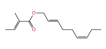 (E,Z)-2,6-Nonadienyl (E)-2-methyl-2-butenoate